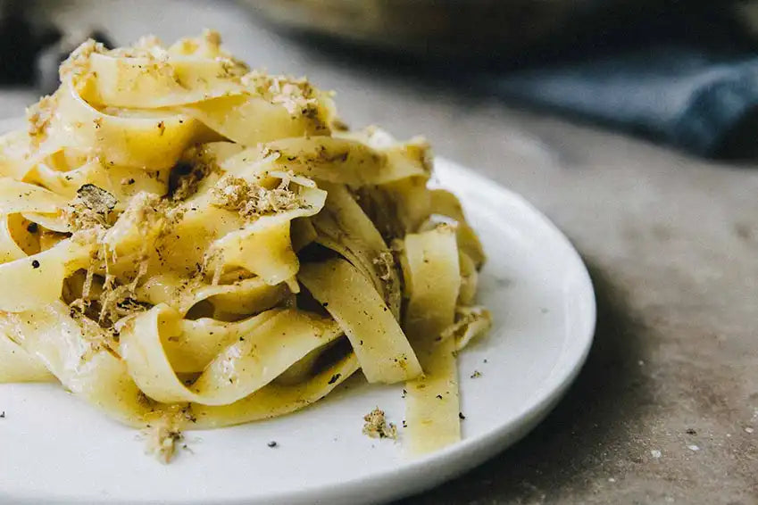 Pasta med sommertrøffel og salviesmør