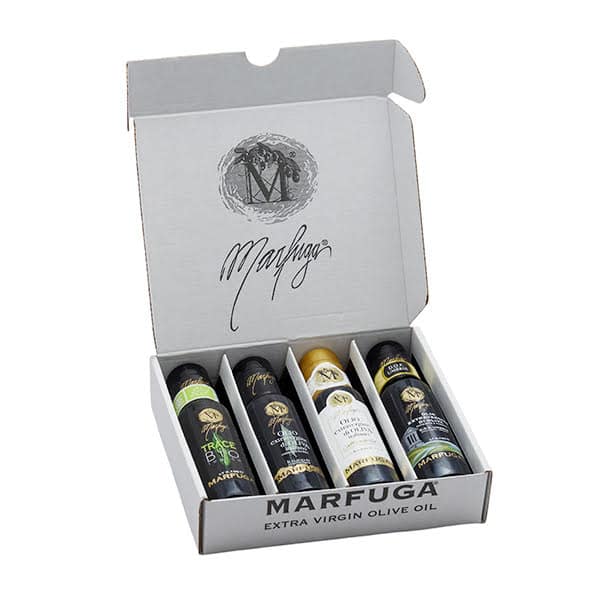 Gaveæske med ekstra jomfru olivenolier